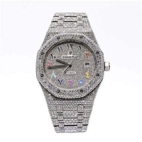 audemars piguet watch with diamonds|ap watch with diamonds price.